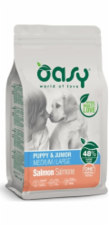 OASY One Animal Protein Puppy & Junior Medium/Large Salmon - suché krmivo pro psy - 12kg