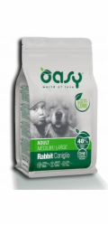 OASY One Animal Protein Adult Medium/Large Rabbit - suché krmivo pro psy - 2,5kg
