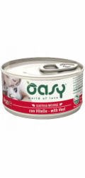 OASY Caprice Mousse Veal - mokré krmivo pro kočky - 85g