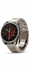 Garmin Fenix 8 3,56 cm (1.4") AMOLED 47 mm Digitální 454 x 454 px Dotyková obrazovka Titanová Wi-Fi GPS