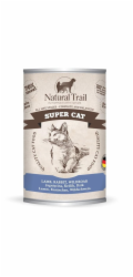 NATURAL TRAIL Super Cat Lamb, rabbit, wild boar - mokré krmivo pro kočky - 400g