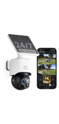 SAFEMO PTZ SolarCam ST1, Smart WiFi Kamera 4K+sola