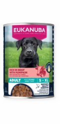 EUKANUBA Life Care Rich in beef and pumpkin - vlhké krmivo pro psy - 400g