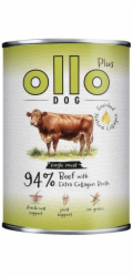 OLLO Plus Collagen Beef - vlhké krmivo pro psy - 400g