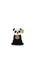 Rappa Plyšová panda sedící 15 cm ECO-FRIENDLY