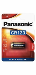 Baterie 1 Panasonic Photo CR 123 A