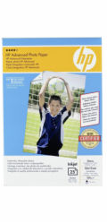 HP Advanced Glossy Photo Paper - Lesklý - 100 x 150 mm - 250 g/m? - 25 listy fotografický papír - pro ENVY Inspire 7255, 79XX; Officejet 80XX; Photosmart B110; Smart Tank Plus 55X