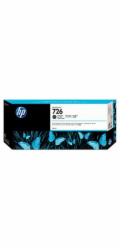 CH575A Matte black cartridge HP 726, 300 ml