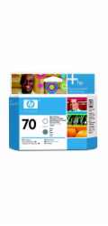 C9410A HP 70 Gloss Enhancer and Gray Printhead DGZ3100