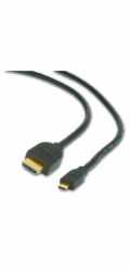 Gembird kábel HDMI (M) na micro HDMI (M), 3m, čierny