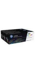 HP 305A CMY 3-pack LJ Toner Cart, CF370AM (2,600 / 2,600 / 2,600 pages)