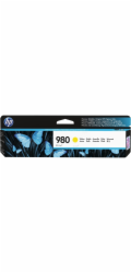 D8J09A žltá atramentová kazeta HP 980