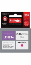 Activejet Inkoust AB-123MN (náhradní inkoust Brother LC123M/121M; Supreme; 10 ml; červený)