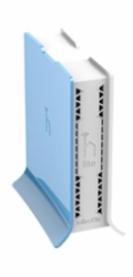 MikroTik hAP Lite (tower), 650MHz CPU, 32MB RAM, 4x LAN, integr. 2.4GHz Wi-Fi, WPS, vč. L4