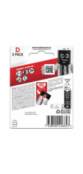 Energizer Alkalické baterie Max D Mono, 2 ks
