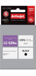 Activejet AB-529BN Inkoust (náhradní Brother LC529BK; Supreme; 58 ml; černý)
