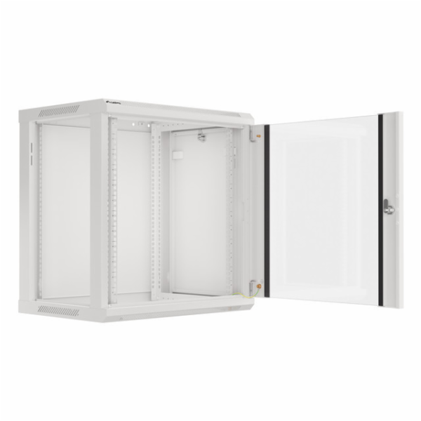 Lanberg WF01-6412-10S rack 12U Nástěnný regál Šedá
