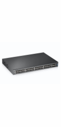 ZyXEL XGS2210-52 Zyxel XGS2210-52, 52-port Managed Layer2+ Gigabit Ethernet switch, 48x Gigabit metal + 4x 10GbE SFP+ ports, L2 multicast
