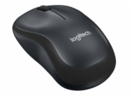 Logitech Wireless Mouse M220 Silent, black