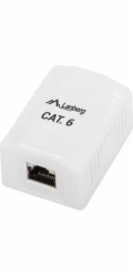 Lanberg SURFACE SOCKET CAT.6 (OS6-0001-W)
