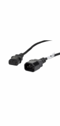 Lanberg IEC 320 C13 - C14 napájecí kabel, 1,8 m, černý (CA-C13E-11CC-0018-BK)