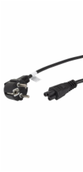 Napájecí kabel notebooku Lanberg cee 7/7->c5 ca-c5ca-11cc-0018-bk