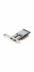 DIGITUS Karta SFP + 10G PCI Express s 2 porty, včetně držáku s nízkým profilem, čipová sada Intel JL82599ES