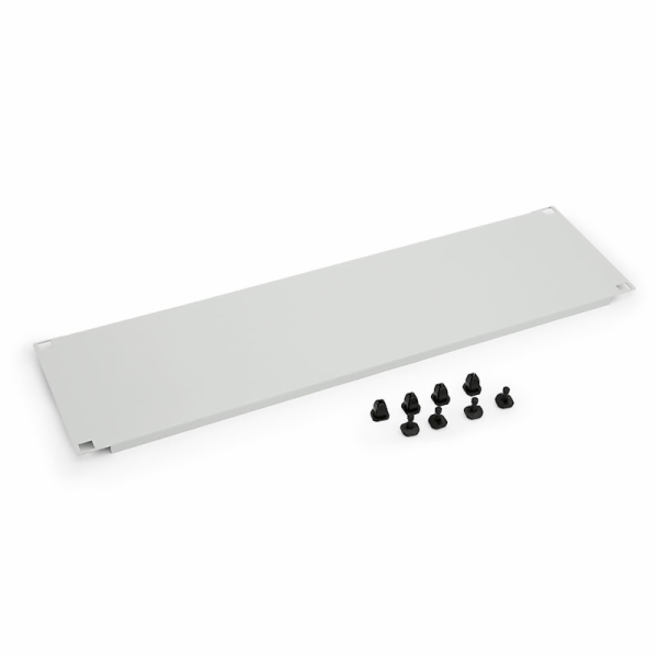 19  záslepka 5U plastový zámek logo Tritón černá