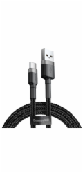Kabel BASEUS USB TypeA M, USB TypeC M, 1m černý CATKLF-BG1