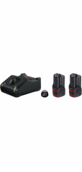 Bosch 2x 3.0Ah, GAL 12V-40 aku