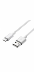 PremiumCord Kabel USB 3.1 C/M - USB 2.0 A/M, rychlé nabíjení proudem 3A, 50cm, bílá