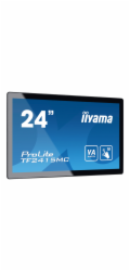 24" iiyama TF2415MC-B2: VA, FullHD, capacitive, 10P, 350cd/m2, VGA, DP, HDMI, černý