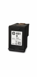 HP 651 Black Original Ink Advantage Cartridge, C2P10AE (600 pages)