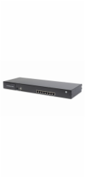 Digitus Modularer CAT 5 KVM-Switch 8-Port (schwarz, 8-Port)