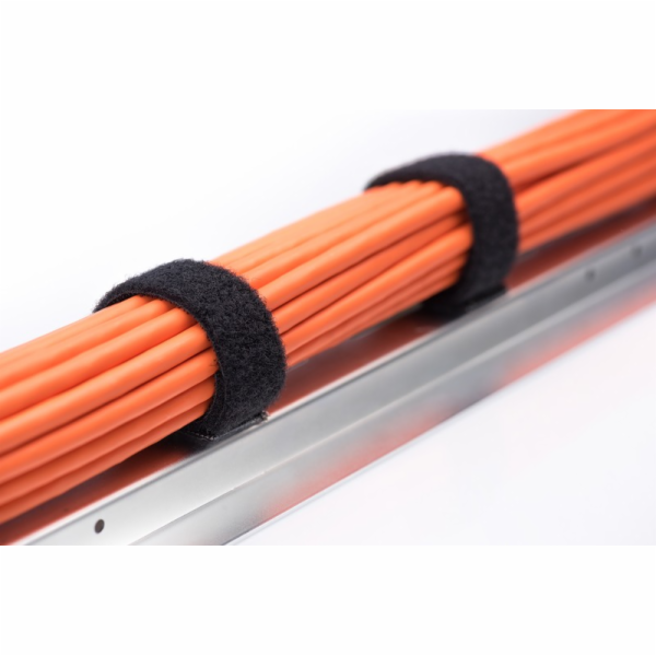 Digitus Klettband Kabelmanagement System (schwarz, selbst...