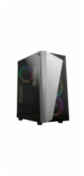 Zalman skříň S4 Plus / Middle tower / ATX / USB 3.0 / USB 2.0 / průhledná bočnice