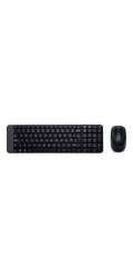 Logitech G MK220 klávesnice RF bezdrátový QWERTY US Mezinárodní Černá