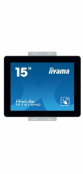 15" iiyama TF1515MC-B2: TN, XGA, capacitive, 10P, 350cd/m2, VGA, DP, HDMI, černý