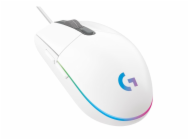 Logitech herní myš G102 LIGHTSYNC/ optická/ 6 tlačítek/ 8000dpi/ USB/ bílá