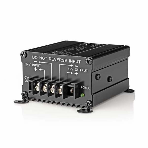 Nedis POCO103 - Měnič Napětí | 24 V DC - 12 V DC / 10 A