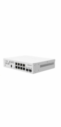 MikroTik Cloud Smart Switch CSS610-8G-2S+IN, 8 gigabit.portů, PoE-In, 2xSFP+, SwOS