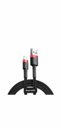 Baseus datový kabel Cafule Lightning 2m 1,5A červeno-černý