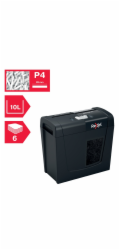 Rexel Secure X6 skartovačka Příčné skartování 70 dB Černá