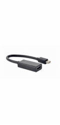 Gembird adaptér Mini DisplayPort (M) na HDMI (F), 4K, 0.15 m kábel, čierny