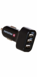USB auto nabíječka  3x USB port  12V  5V