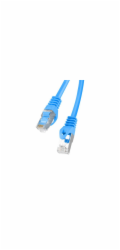 LANBERG Patch kabel CAT.6 FTP 2M modrý Fluke Passed  