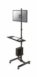 Neomounts FPMA-MOBILE1700 - Vozík - pro LCD displej / PC vybavení - černá - velikost obrazovky: 10"-32"