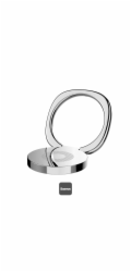 Baseus Privity držák s kroužkem stříbrný