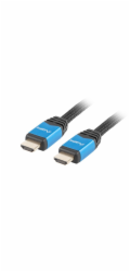 Lanberg CA-HDMI-20CU-0018-BL LANBERG HDMI M / M 2.0 kabel 1,8m, Cu, černý