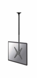 Neomounts  FPMA-C340BLACK / Flat Screen Ceiling Mount (Height: 106-156 cm) / Black